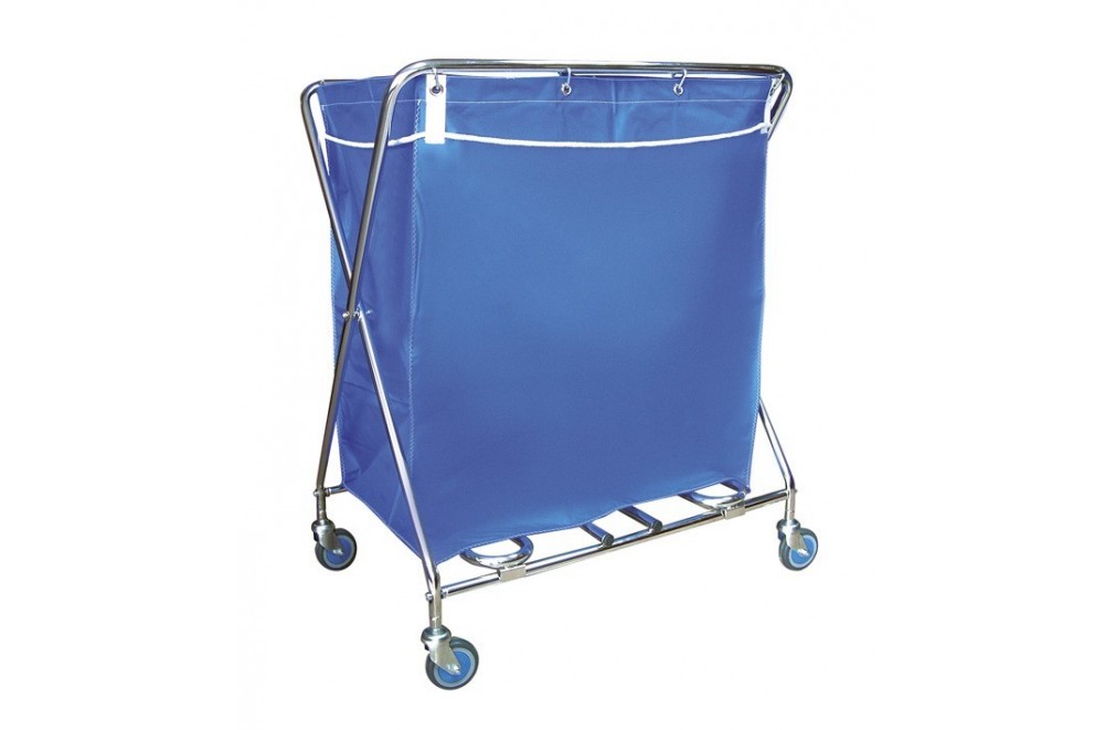 Folding Shopping. Stainless steel structure (343 liters)