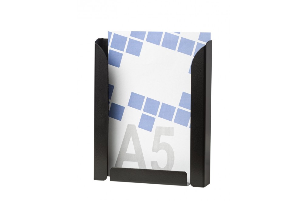 Display stand A5V (brochure holders). Color black