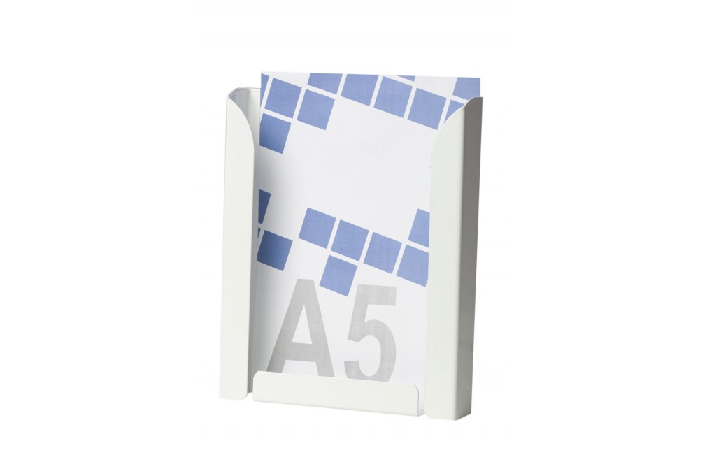 Display stand A5V (brochure holders). Color white