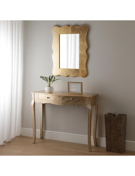 Espejo de pared metálico. Modelo Gold Espejo de pared metálico. Modelo Gold