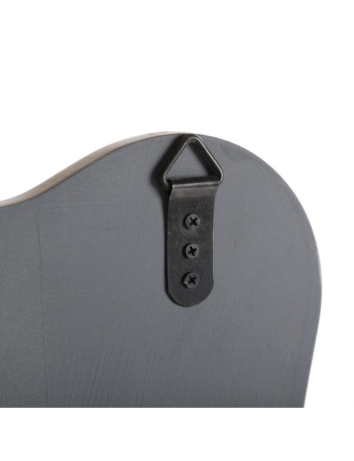 Metal wall mirror. Gold Model