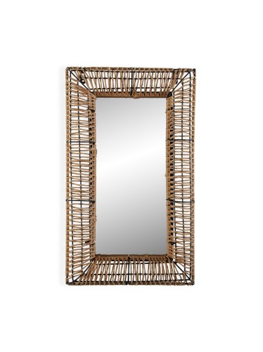Wall mirror. Model Bamboo