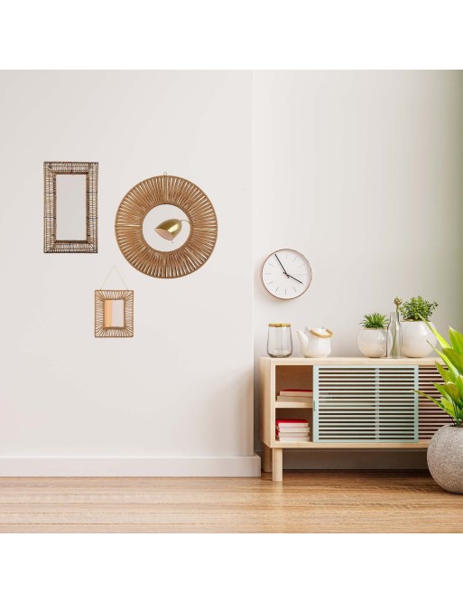 Wall mirror. Model Bamboo