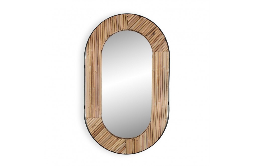 Wall mirror. Model Bamboo 3