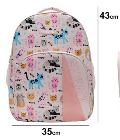 Backpack. Cat model (43x35x21)