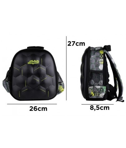 Black backpack. SK model