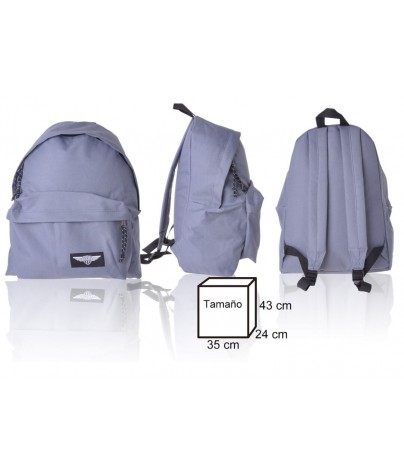 Gray backpack. SD model