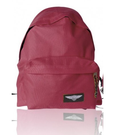 Maroon backpack. SD model