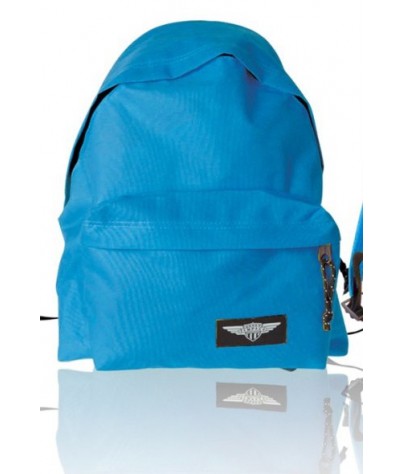 Blue sports backpack. Sports model