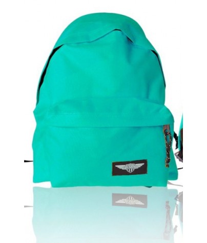 Green sports backpack. Sports model