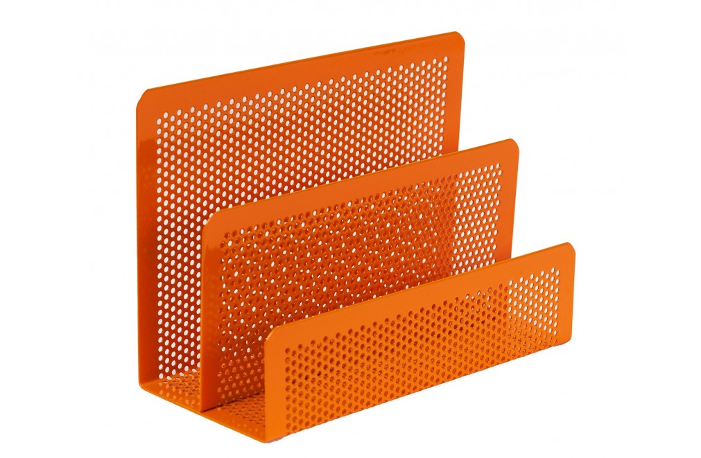 Letter rack. Orange