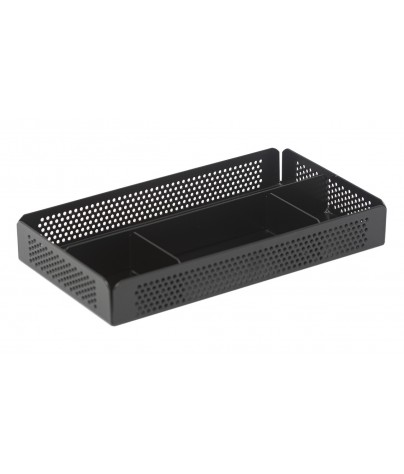 Compartmented tray / Case. Black color