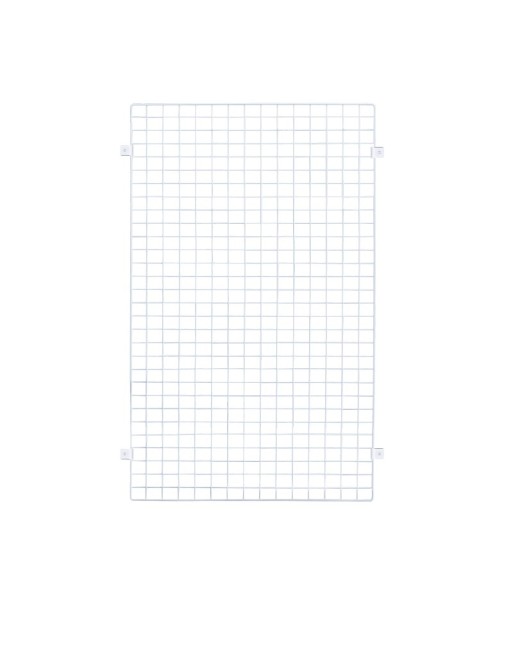 Panel 90x30x1 + placa fijación pared. Color Blanco