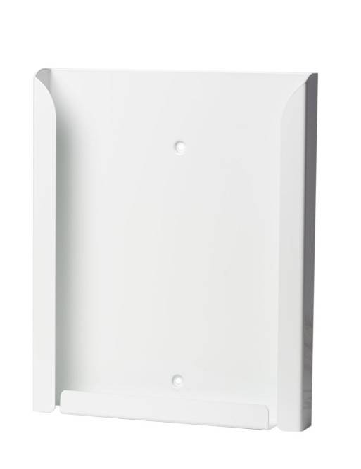 Expositor portafolletos metálico A4V color Blanco Expositor portafolletos metálico A4V color Blanco