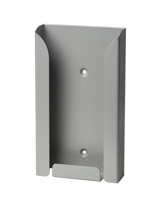 Expositor portafolletos metálico 1/3 A4V Plata Expositor portafolletos metálico 1/3 A4V Plata