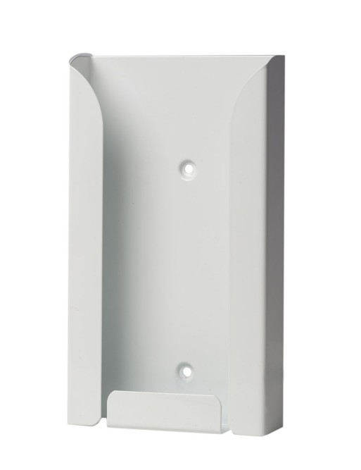 Expositor portafolletos metálico 1/3 A4V Blanco Expositor portafolletos metálico 1/3 A4V Blanco