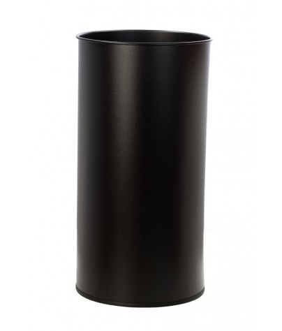 Wastepaper basket 25 Liters - 50 x 26 cm (Black)