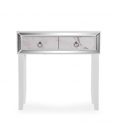 Entrance table with 2 drawers, model Ring