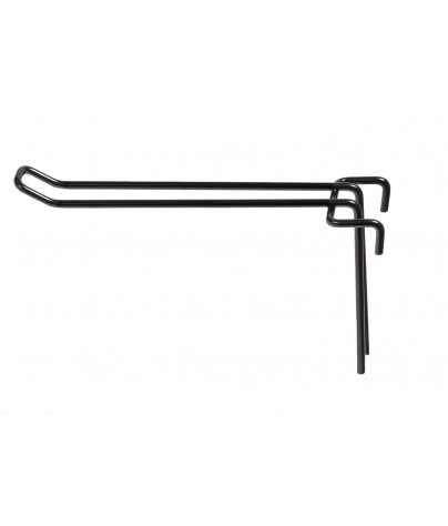 Double hook (black). Length 20 cm
