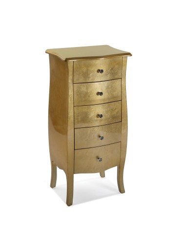Table with 5 drawers. Model Gold