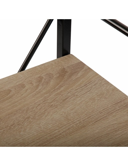 Estantería metálica con 3 estantes de madera. Modelo Eco Estantería metálica con 3 estantes de madera. Modelo Eco