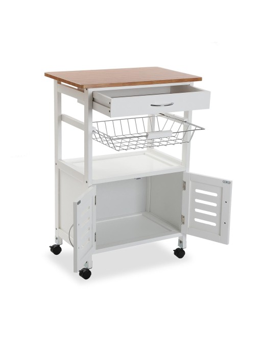 Meuble auxiliaire de cuisine polyvalent, modèle Chipre