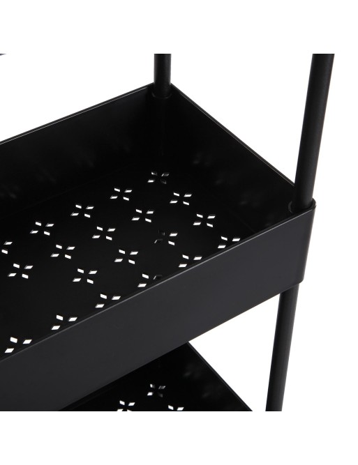 Carro con ruedas y 5 estantes, modelo ABS