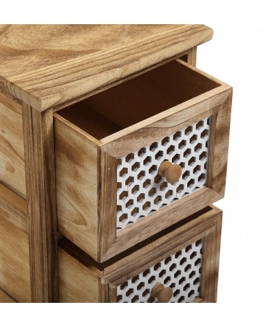 Möbelstuck für dein Badezimmer mit 5 Schubladen, Modell Hexa