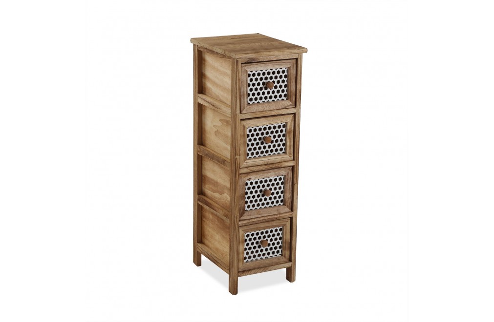 Furniture for your bathroom with 4 drawers, model Hexa