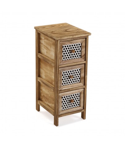 Furniture for your bathroom with 3 drawers, model Hexa