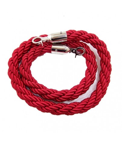 Braided 1.5m cord for cord separator post (Red)