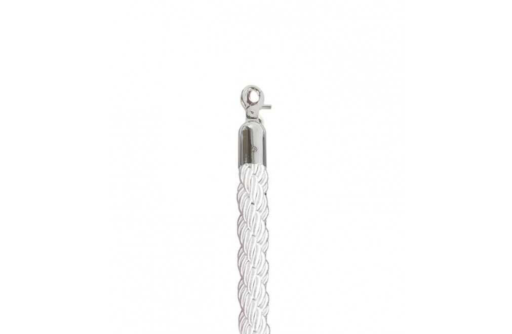 Braided 1.5m cord for cord separator post (White)