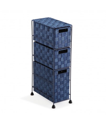 Furniture for your bathroom with 3 drawers, model Dark blue