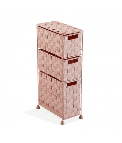 Furniture for your bathroom with 3 drawers, model Pink
