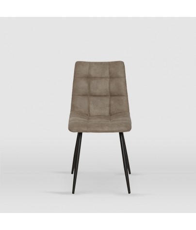 Dining or living room chair. Oscar model (Stone gray 4 units)