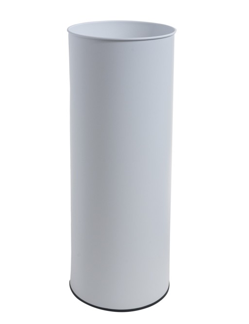 Metallschirm-Stand, Modell 35l. Weiße Farbe Metallschirm-Stand, Modell 35l. Weiße Farbe