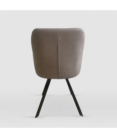 Dining or living room chair. Ana model (Synthetic sand leather)