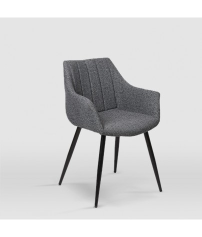 Dining or living room chair. Laura model (Stone gray)