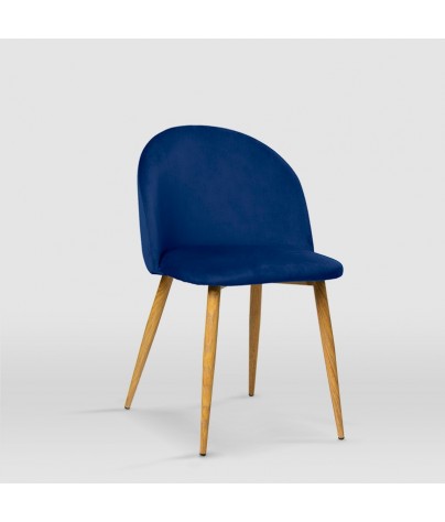 Dining chair, Juan model (Blue - 4 units)