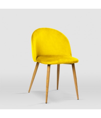 Dining chair, Juan model (Yellow - 4 units)