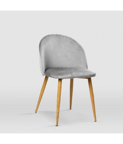 Dining chair, Juan model (Gray - 4 units)
