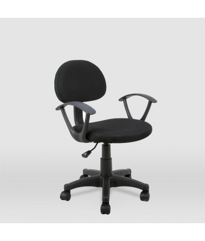Office or studio chair for children, Sergio model (Black)
