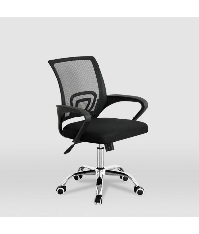 Office or studio chair for children, Hugo model (black)