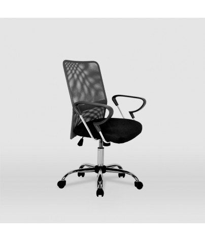 Desk chair, Martín model (gray - black)