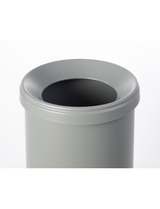 Papierkorb mit Gummiunterseite. 25 Liters (Grau) Papierkorb mit Gummiunterseite. 25 Liters (Grau)