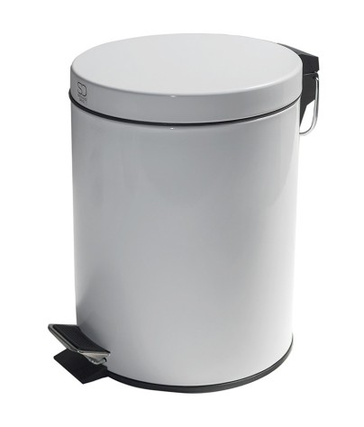 Pedal bin 5 Liters - Color White