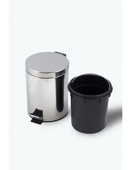 Papelera acero inoxidable con pedal 3 Litros Papelera acero inoxidable con pedal 3 Litros