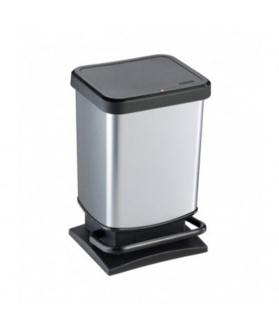 20-liter garbage can with pedal, model with spring