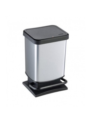 20-Liter Mülltonne mit Pedal, Federmodell