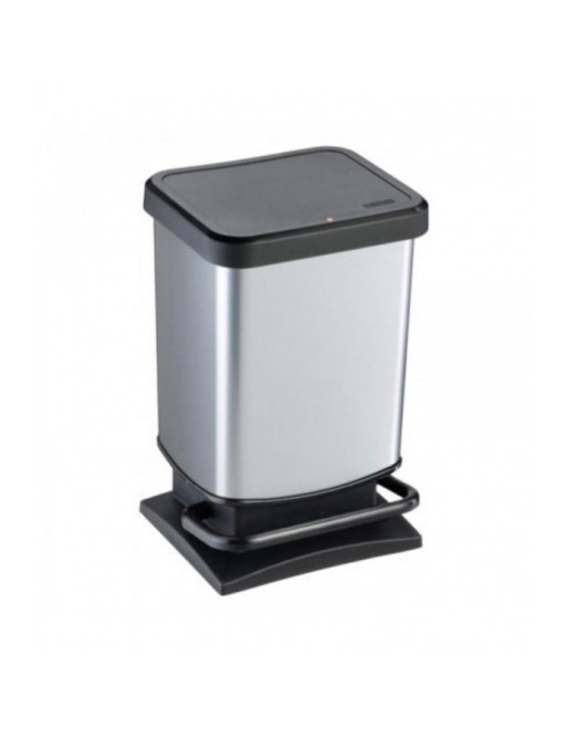 Cubo de basura con pedal de 20 litros, modelo muelle Cubo de basura con pedal de 20 litros, modelo muelle